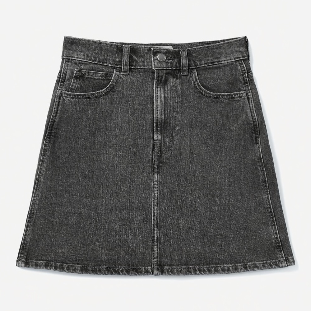 Everlane The Way-High Jean Skirt (Size 26)
